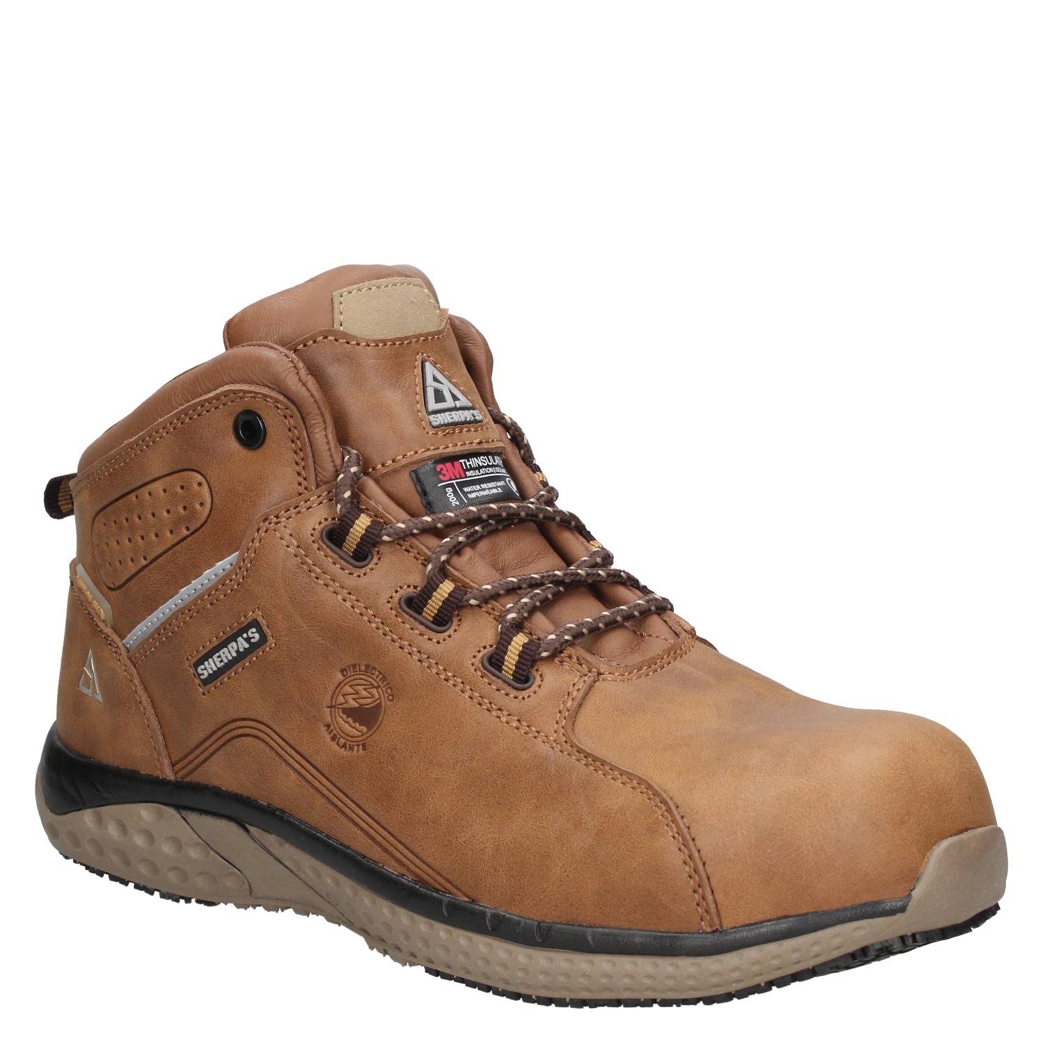 Botín SHERPA'S 428 Gris y Café - SH428GDKCW / SH428CDKCW - Imagen 7